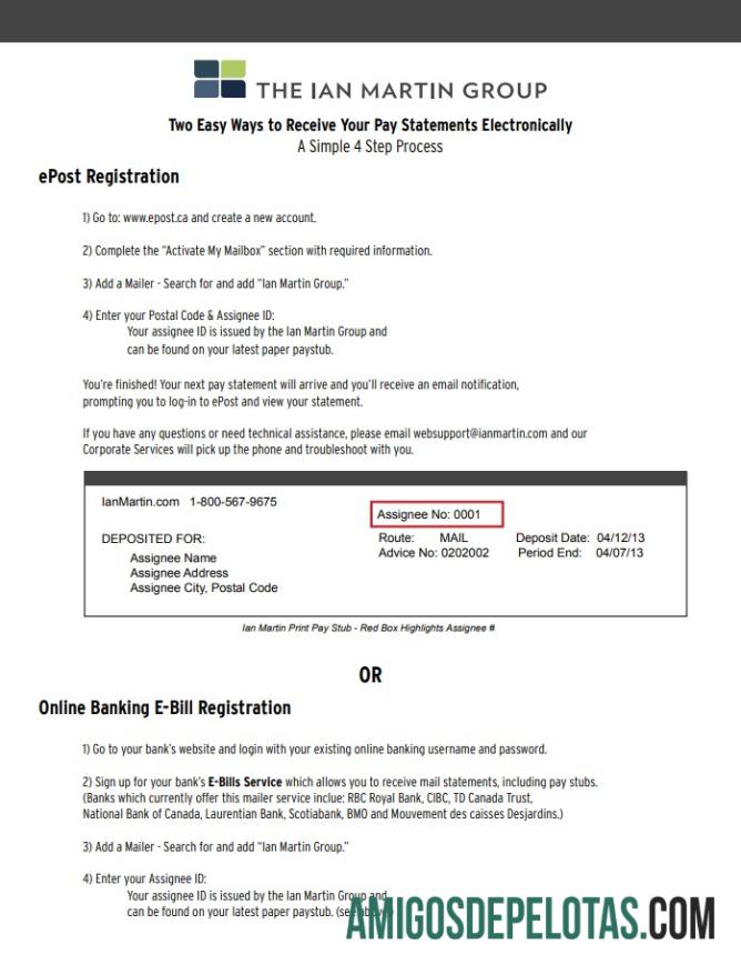 O Grupo Ian Martin baixar para verificação